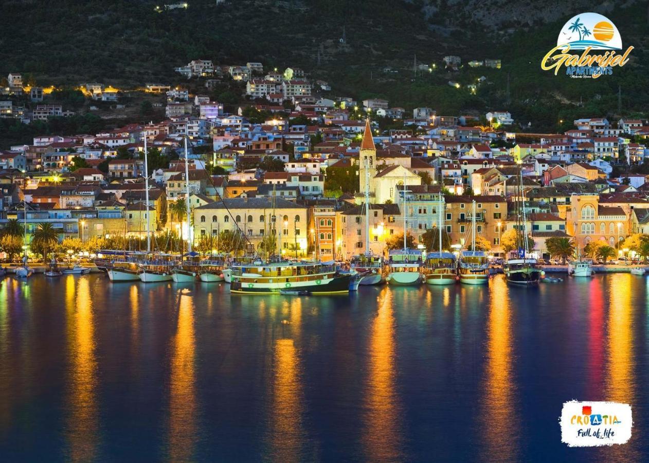 Gabrijel Apartments Makarska 1 Kültér fotó