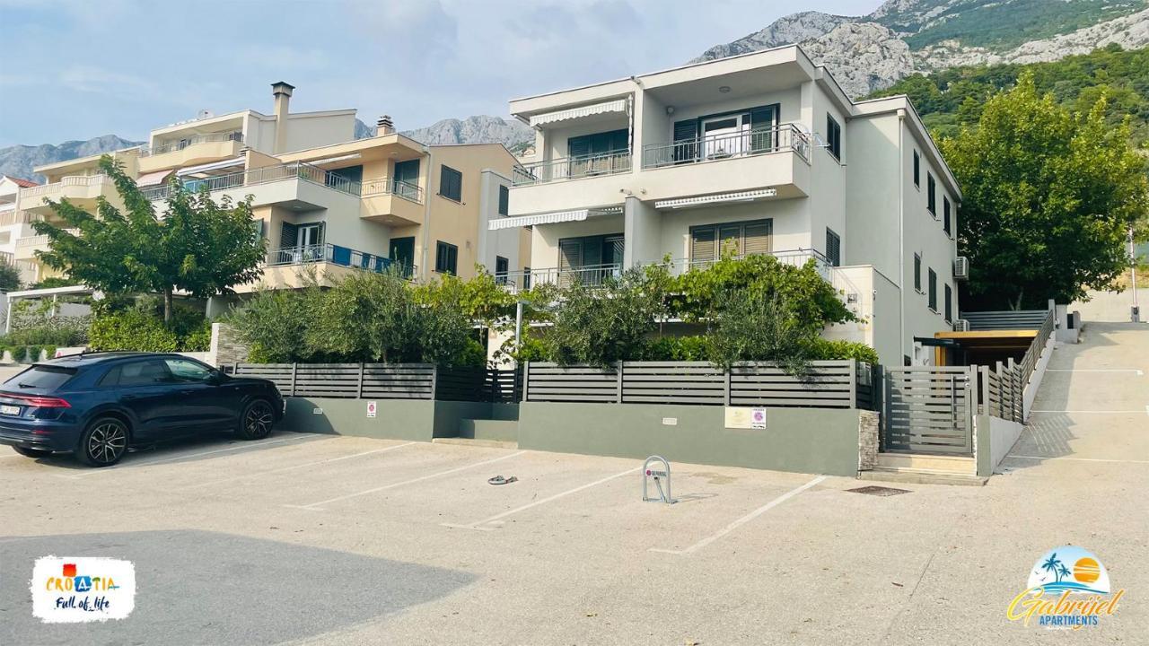 Gabrijel Apartments Makarska 1 Kültér fotó