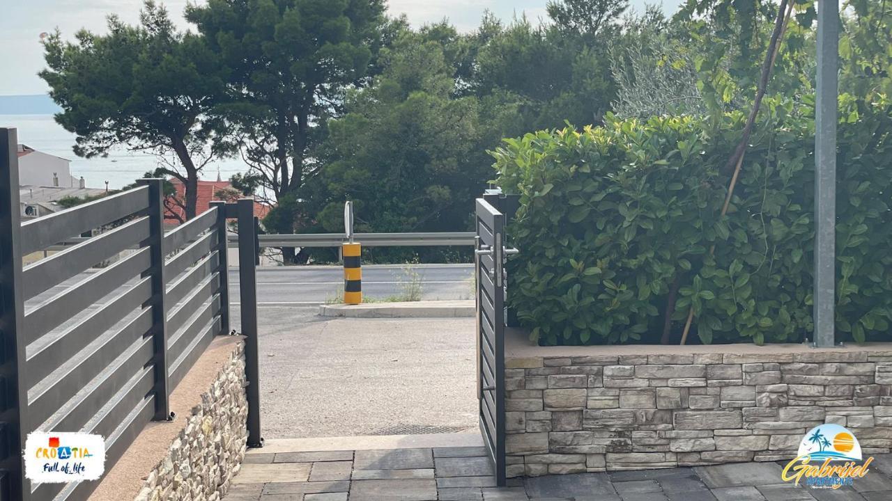 Gabrijel Apartments Makarska 1 Kültér fotó