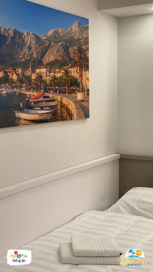 Gabrijel Apartments Makarska 1 Kültér fotó