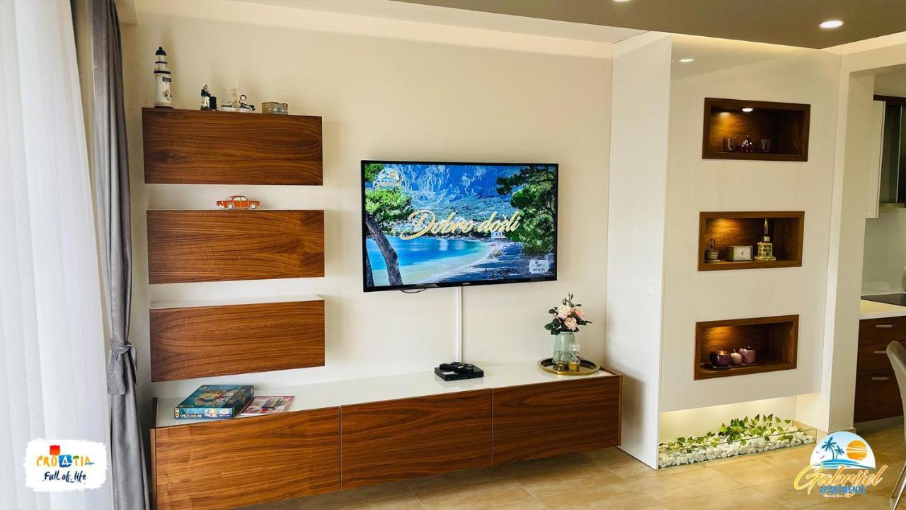 Gabrijel Apartments Makarska 1 Kültér fotó