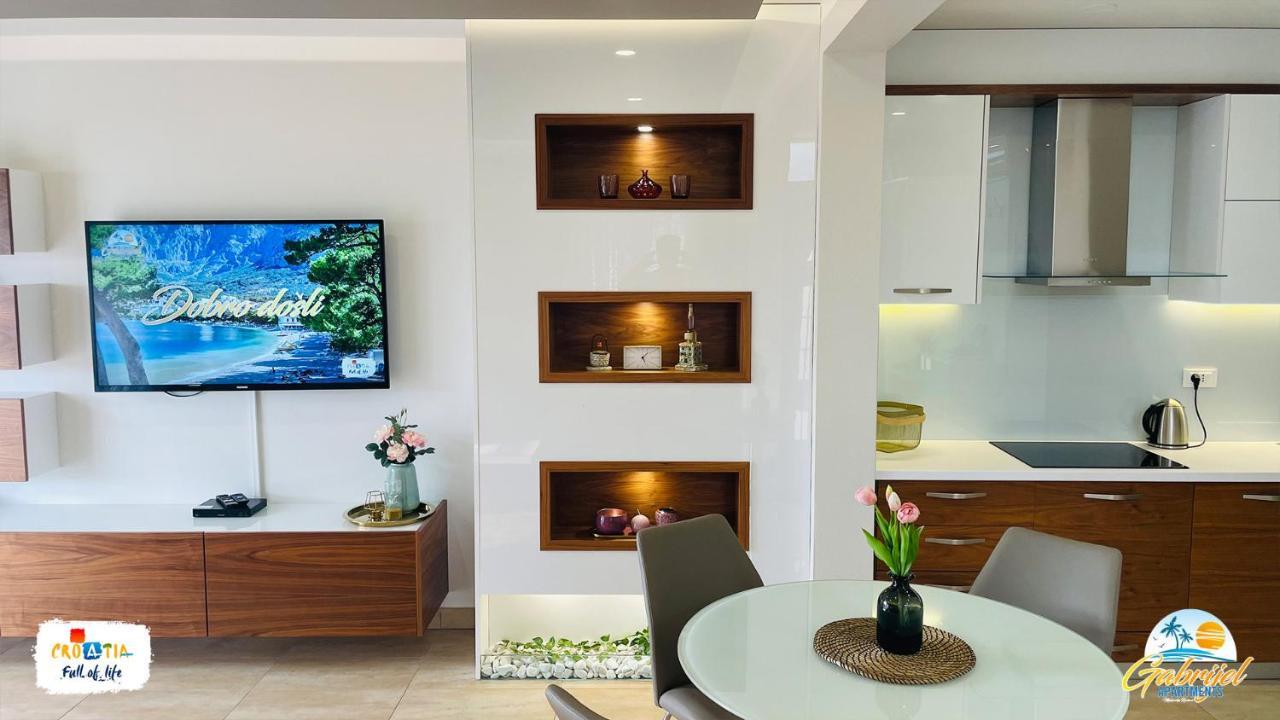 Gabrijel Apartments Makarska 1 Kültér fotó