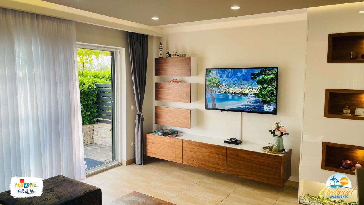 Gabrijel Apartments Makarska 1 Kültér fotó